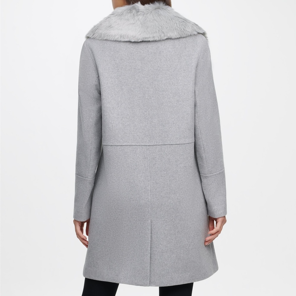 Kenneth Cole NY Wool Blend Coar, S - Picture 8 of 10